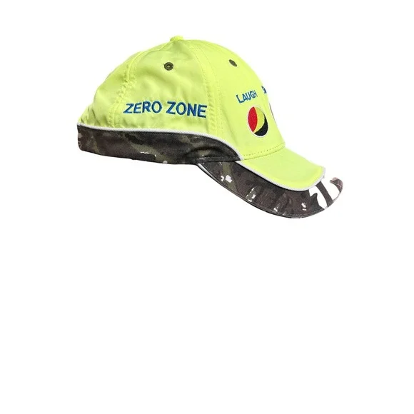 Pepsi corporateYellow CamoBaseball Cap Laugh Smile Grin USA Flag Three Peat